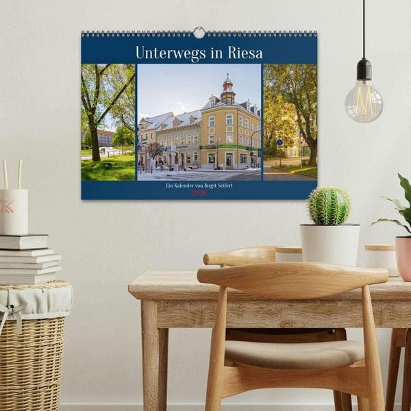 Produktbild: Unterwegs in Riesa (Wandkalender 2026 DIN A3 quer), CALVENDO Monatskalender