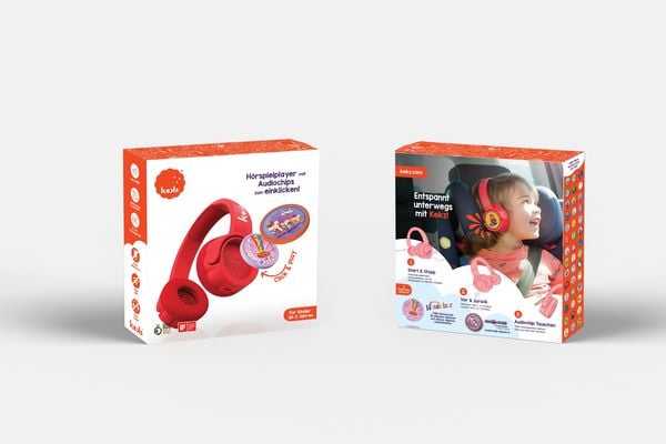 Produktbild: Kekz Kopfh&ouml;rer rot Wunder