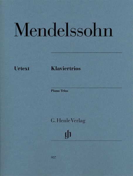 Felix Mendelssohn Bartholdy - Klaviertrios