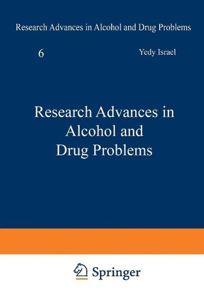 Produktbild: Research Advances in Alcohol and Drug Problems