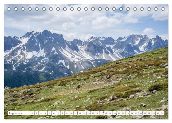 Produktbild: Das Clar&eacute;e-Tal - die wondersch&ouml;ne Begegnung mit der Natur (Tischkalender 2026 DIN A5 quer), CALVENDO Monatskalender