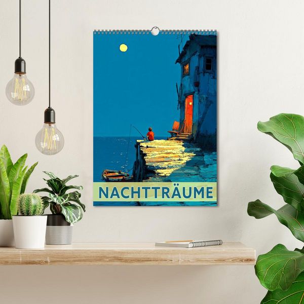 Produktbild: Nachttr&auml;ume (Wandkalender 2027 DIN A3 hoch), CALVENDO Monatskalender