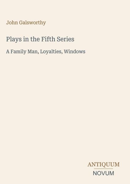 Produktbild: Plays in the Fifth Series