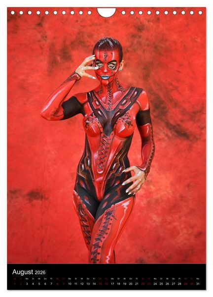 Produktbild: World Bodypainting Festival: Generation NEXT (Wandkalender 2026 DIN A4 hoch), CALVENDO Monatskalender