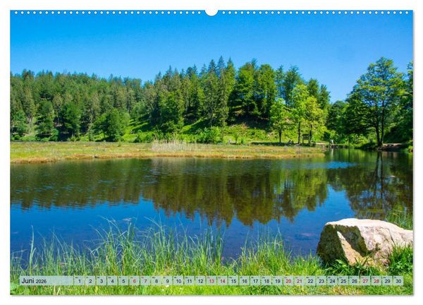 Produktbild: Nationalpark Schwarzwald &ndash; abwechslungsreiche Landschaften und urbane Impressionen (Wandkalender 2026 DIN A2 quer), CALVENDO Monatskalender