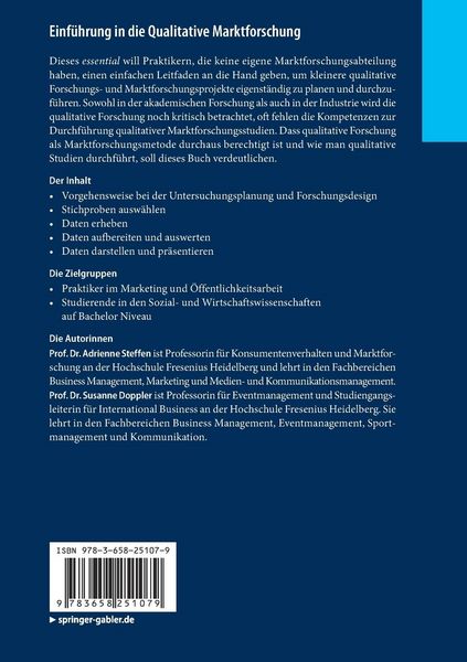 Produktbild: Einführung in die Qualitative Marktforschung