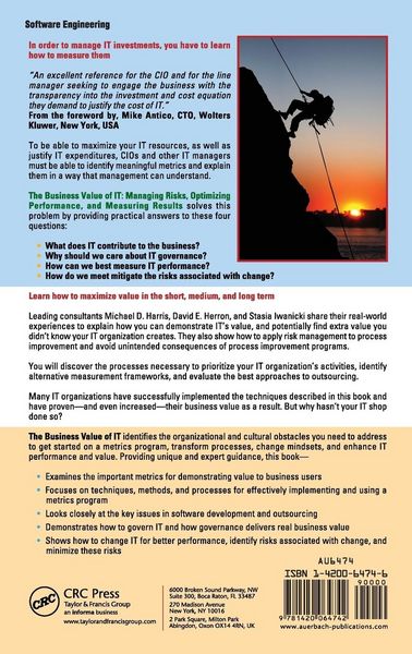 Produktbild: Harris, M: Business Value of It