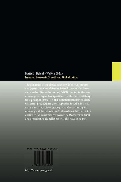 Produktbild: Internet, Economic Growth and Globalization