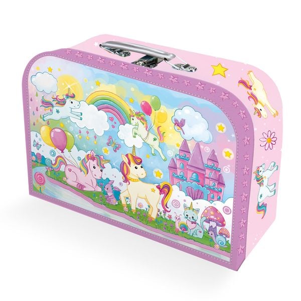 Produktbild: Tr&ouml;tsch Kinderkoffer gro&szlig; Einhornwelt