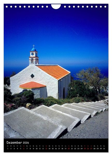 Produktbild: KRETA (Wandkalender 2026 DIN A4 hoch), CALVENDO Monatskalender