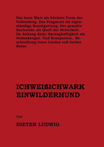 Produktbild: Ichwei&szlig;ichwarkeinwilderhund