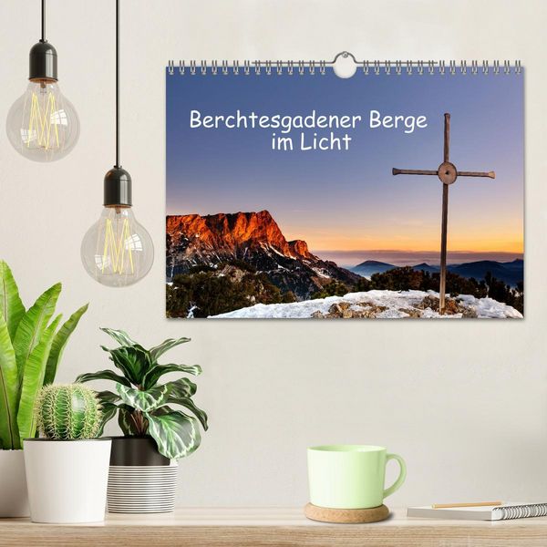 Produktbild: Berchtesgadener Berge im Licht (Wandkalender 2026 DIN A4 quer), CALVENDO Monatskalender