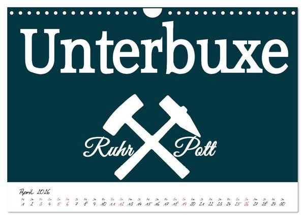 Produktbild: Ruhrpott Vokabeln (Wandkalender 2026 DIN A4 quer), CALVENDO Monatskalender
