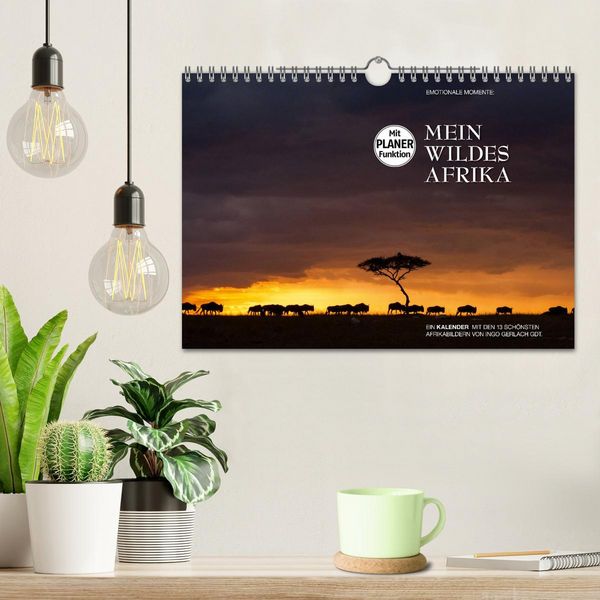Produktbild: Emotionale Momente: Mein wildes Afrika (Wandkalender 2026 DIN A4 quer), CALVENDO Monatskalender