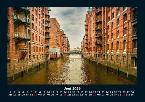 Produktbild: Hamburg 2026 Fotokalender DIN A4