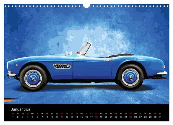 Produktbild: DIE GLORREICHEN ZW&Ouml;LF (Wandkalender 2026 DIN A3 quer), CALVENDO Monatskalender