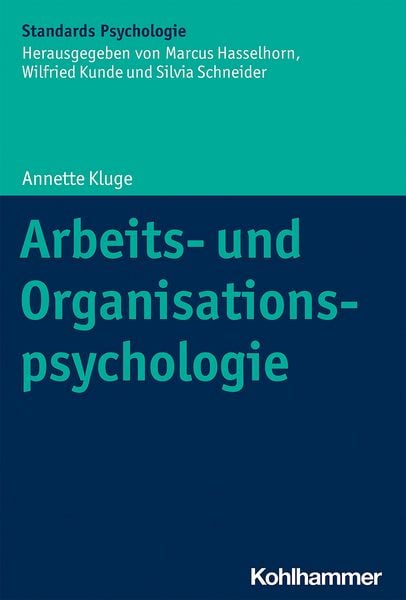 Produktbild: Arbeits- und Organisationspsychologie