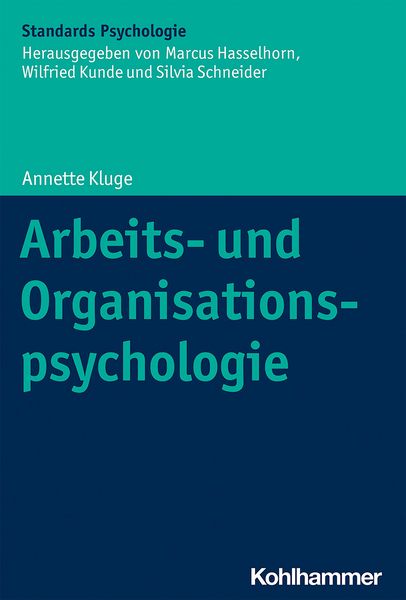 Produktbild: Arbeits- und Organisationspsychologie