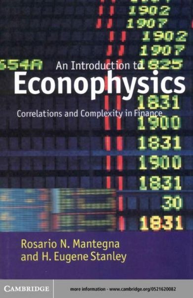 Produktbild: Introduction to Econophysics