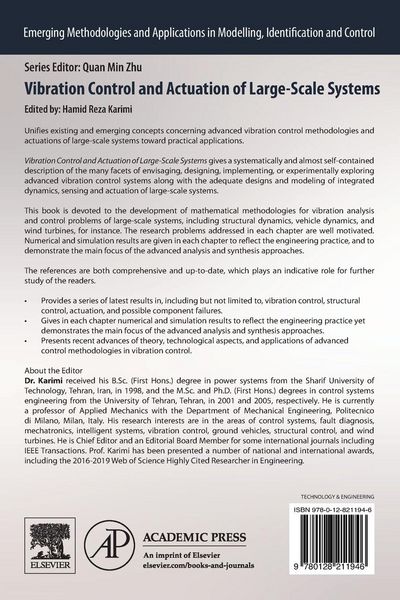 Produktbild: Vibration Control and Actuation of Large-Scale Systems