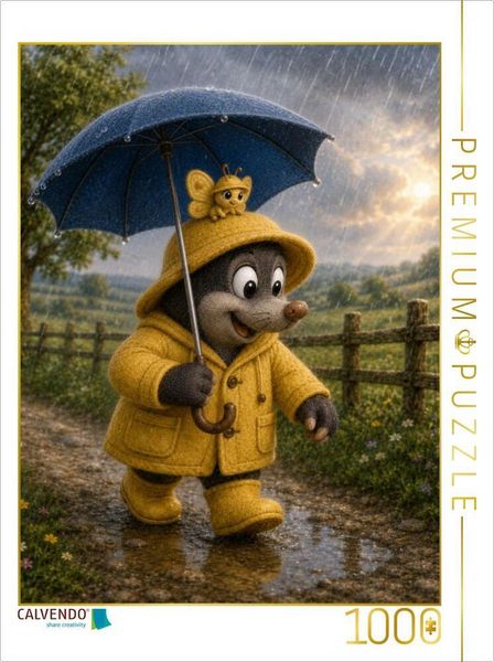 CALVENDO Puzzle Regenwetter | 1000 Teile Lege-Größe 64 × 48 cm Foto-Puzzle für glückliche Stunden