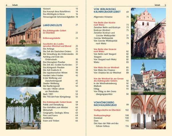 TRESCHER Reiseführer Kaliningrad Königsberg