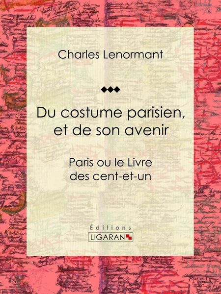 Produktbild: Du costume parisien, et de son avenir