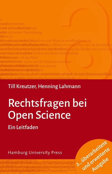 Produktbild: Rechtsfragen bei Open Science (2. A.)