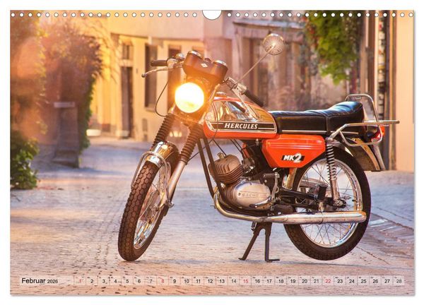 Produktbild: Oldtimer Mopeds - fotografiert von Michael Allmaier (Wandkalender 2026 DIN A3 quer), CALVENDO Monatskalender