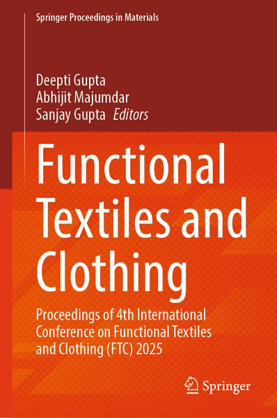 Produktbild: Functional Textiles and Clothing