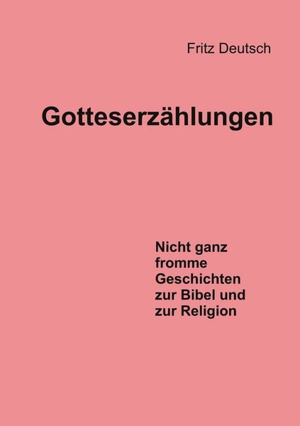 Produktbild: Gotteserz&auml;hlungen