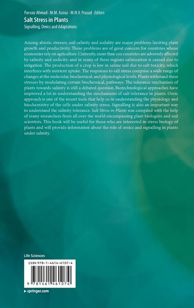 Produktbild: Salt Stress in Plants