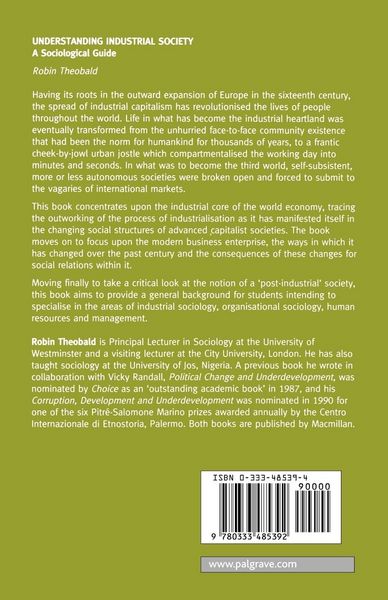 Produktbild: Understanding Industrial Society