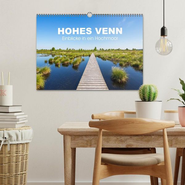 Produktbild: HOHES VENN - Einblicke in ein Hochmoor (Wandkalender 2026 DIN A3 quer), CALVENDO Monatskalender
