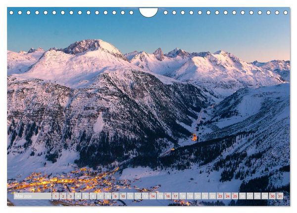 Produktbild: Lech am Arlberg - Winterzauber f&uuml;r das ganze Jahr (Wandkalender 2026 DIN A4 quer), CALVENDO Monatskalender