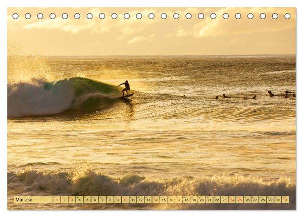 Produktbild: O'ahu - Eine Reise in das Herz von Hawaii (Tischkalender 2026 DIN A5 quer), CALVENDO Monatskalender