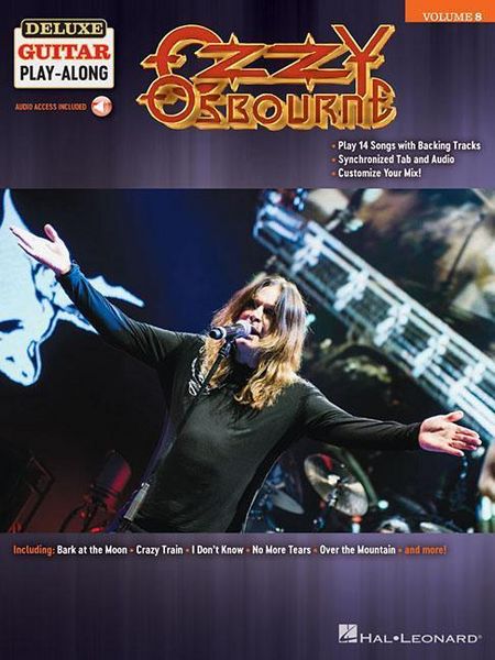 Produktbild: Ozzy Osbourne Deluxe Guitar Play-Along Volume 8 Book/Online Audio
