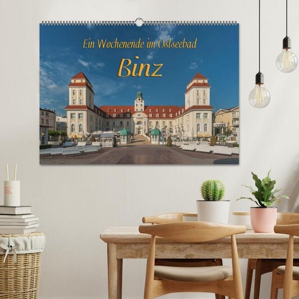 Produktbild: Ein Wochenende im Ostseebad Binz (Wandkalender 2026 DIN A2 quer), CALVENDO Monatskalender