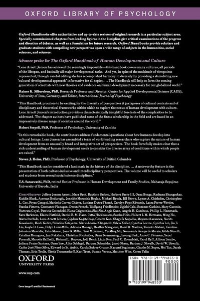 Produktbild: The Oxford Handbook of Human Development and Culture