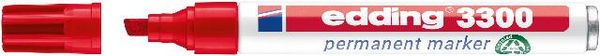 Produktbild: EDDING&reg; Permanent Marker 3300, rot