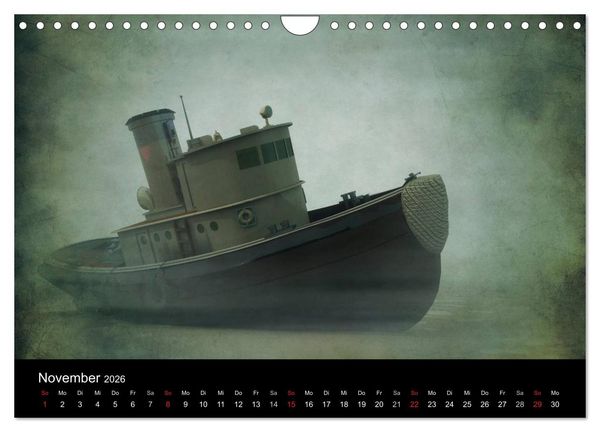 Produktbild: Mystic Ships (Wandkalender 2026 DIN A4 quer), CALVENDO Monatskalender