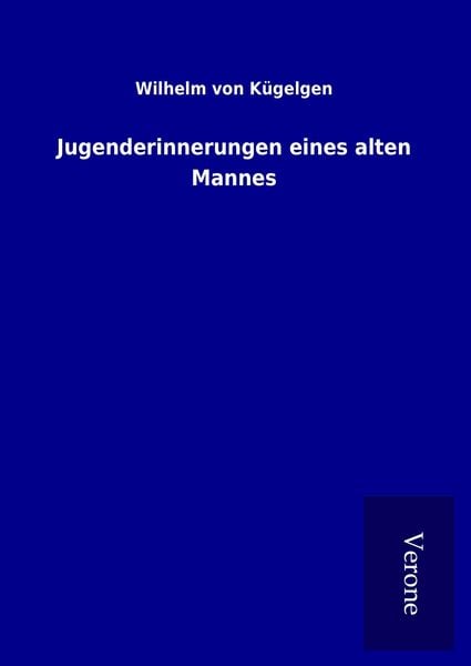 Produktbild: Jugenderinnerungen eines alten Mannes