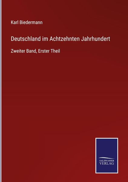Produktbild: Deutschland im Achtzehnten Jahrhundert