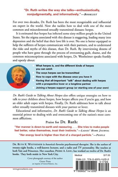 Produktbild: Dr. Ruth's Guide to Talking about Herpes