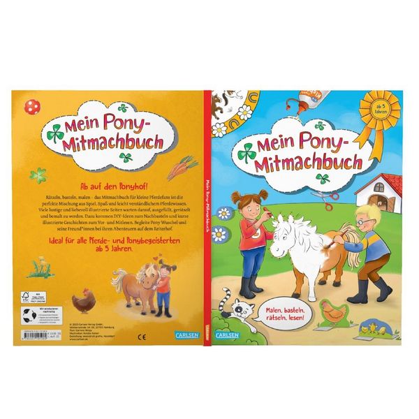 Produktbild: Mein Pony-Mitmachbuch
