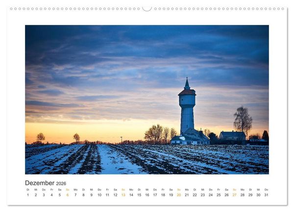 Produktbild: Landschaften des Altm&uuml;hltals (hochwertiger Premium Wandkalender 2026 DIN A2 quer), Kunstdruck in Hochglanz