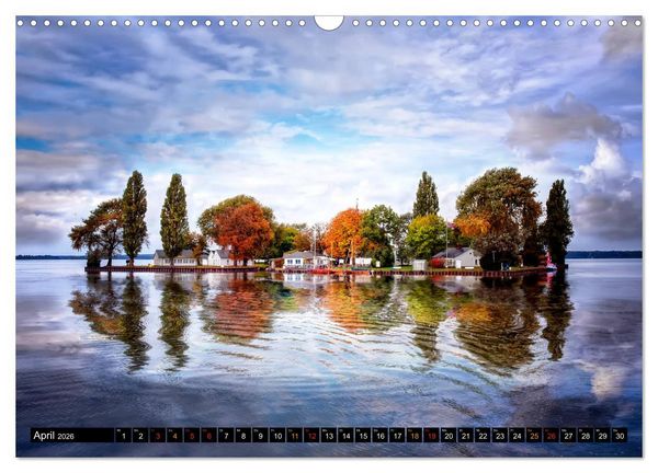 Produktbild: Steinhuder Meer - Steinhude (Wandkalender 2026 DIN A3 quer), CALVENDO Monatskalender