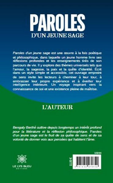 Produktbild: Paroles d'un jeune sage