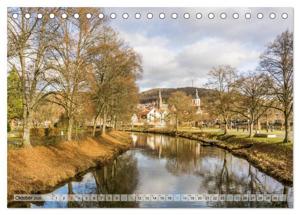 Produktbild: Nagold (Tischkalender 2026 DIN A5 quer), CALVENDO Monatskalender