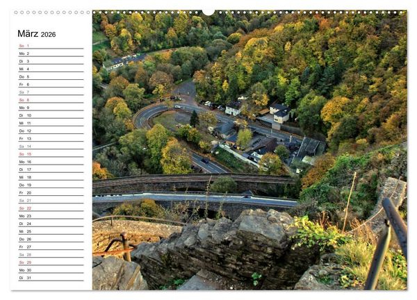 Produktbild: Die sch&ouml;nsten Landschaften in Deutschland - Das Ahrtal (Wandkalender 2026 DIN A2 quer), CALVENDO Monatskalender